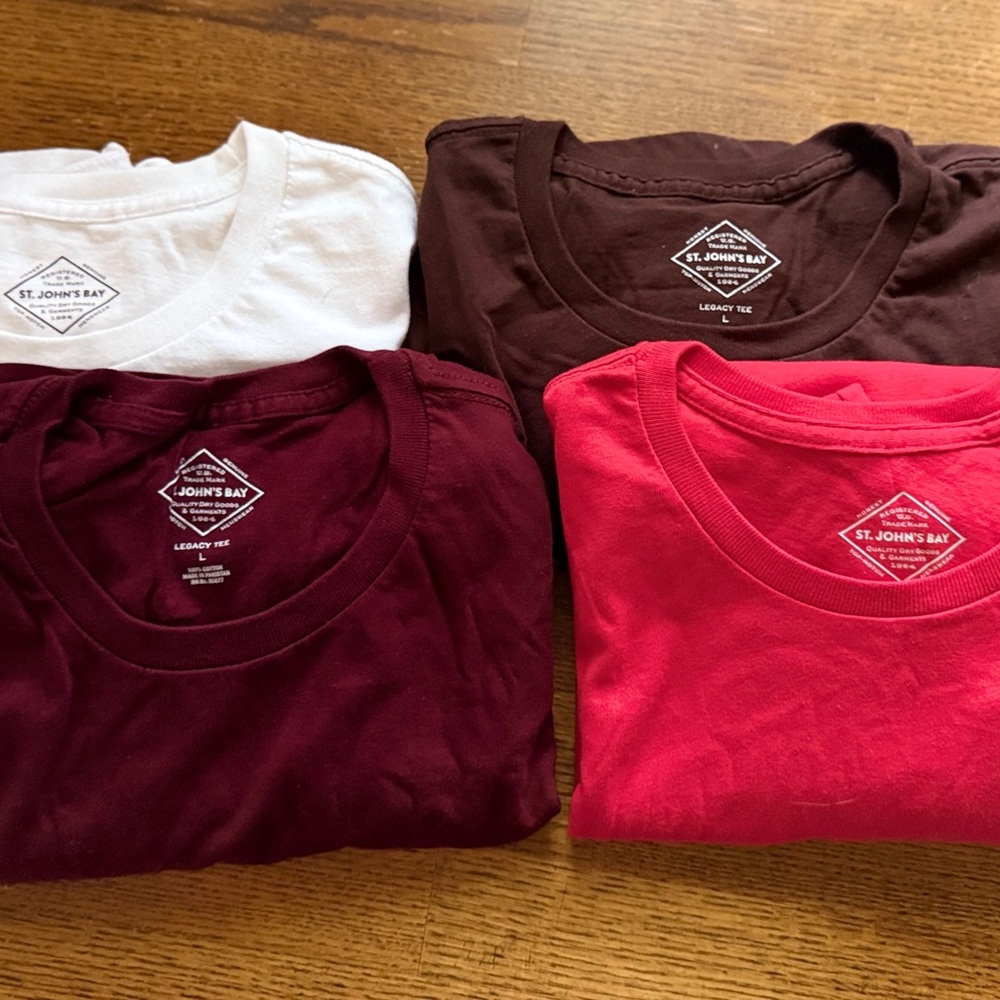 St. John's Bay 100% Cotton T-Shirt Collection